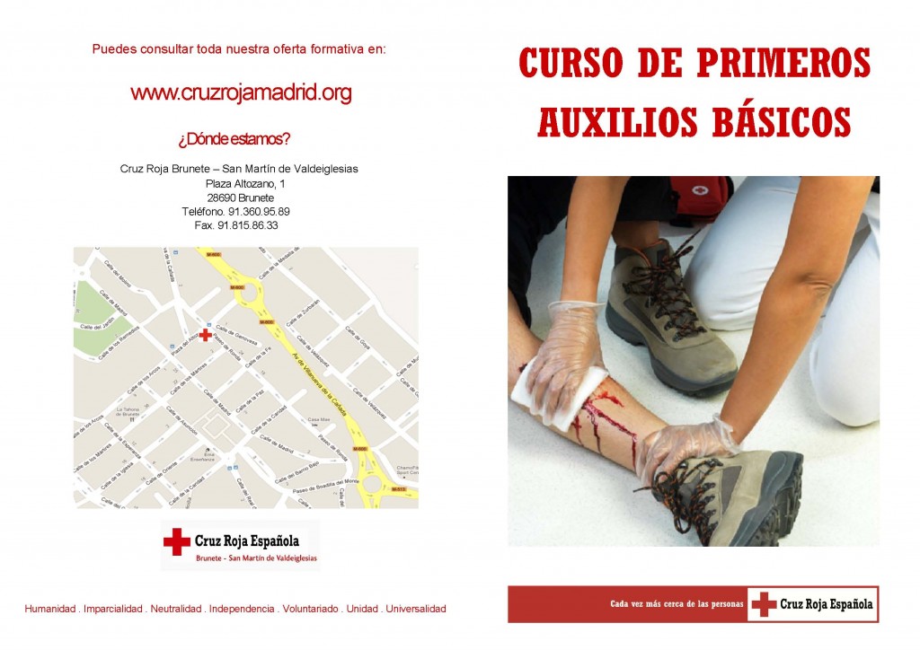 Curso De Primeros Auxilios B Sicos De Cruz Roja A Peri Dico Gratuito Sierra Oeste De Madrid