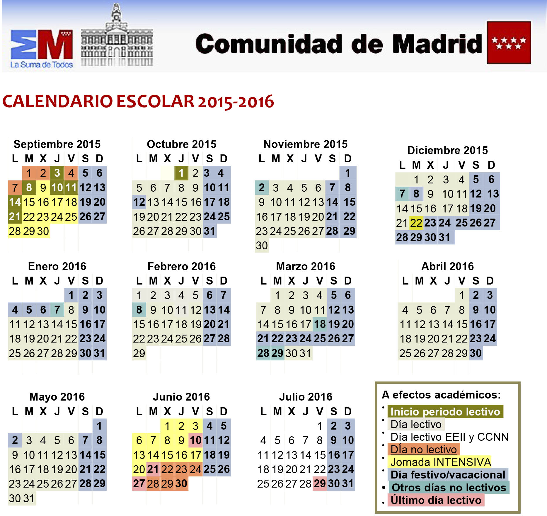 Calendario Escolar 2024 Madrid Easy To Use Calendar App 2024