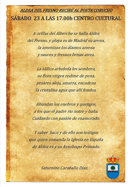 Poema de Saturnino Caraballo.